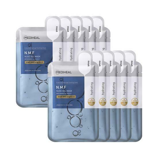 Mediheal N.M.F Nude Gel Mask - Hydrating [10PCS]