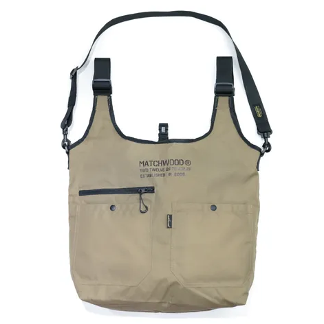 Matchwood Tank Reusable(Tote)Bag 環保手提斜背兩用購物托特袋