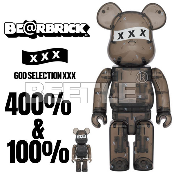 BE@RBRICK GOD SELECTION XXX 1000% WH BK - キャラクターグッズ