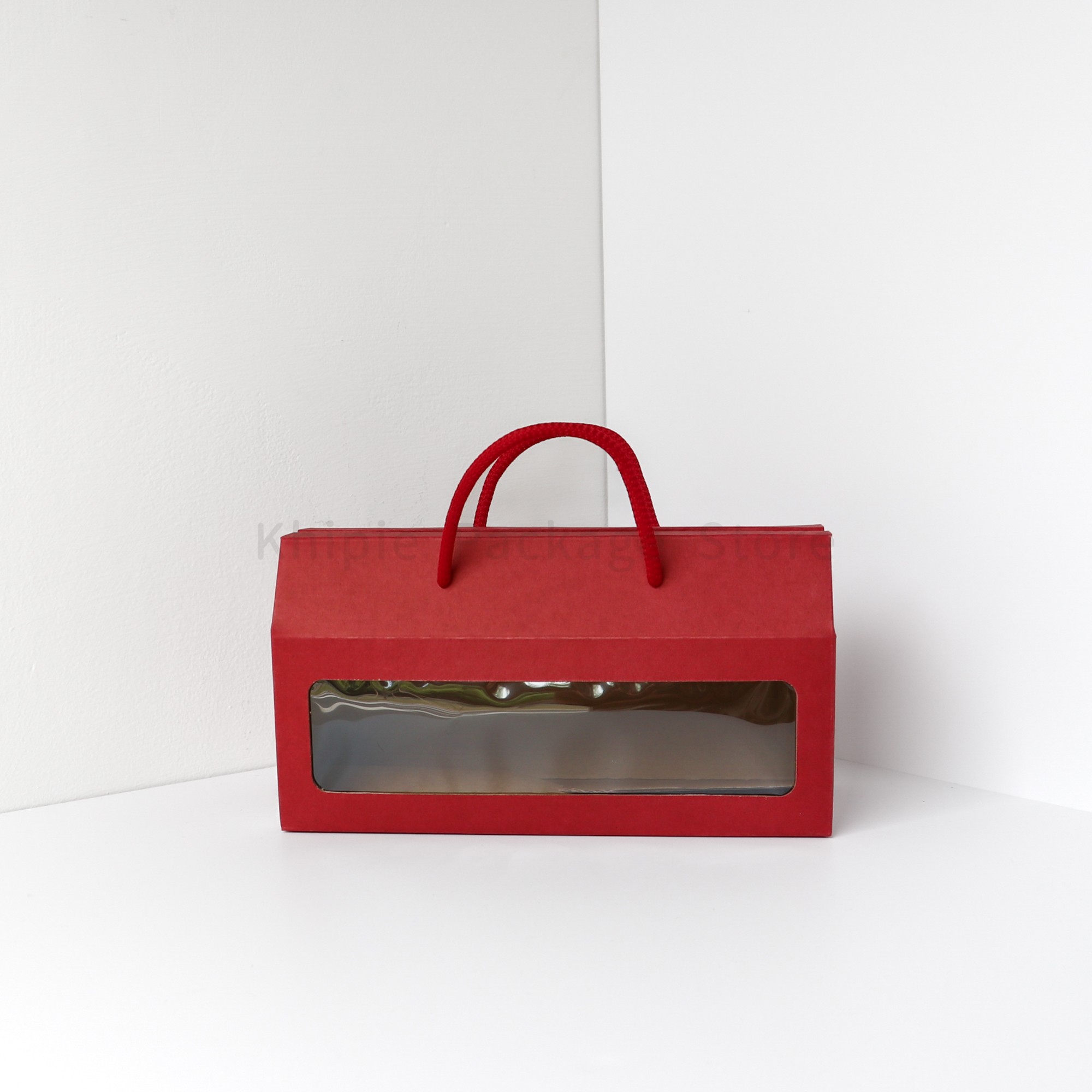 T型開窗提盒｜嫣紅｜長