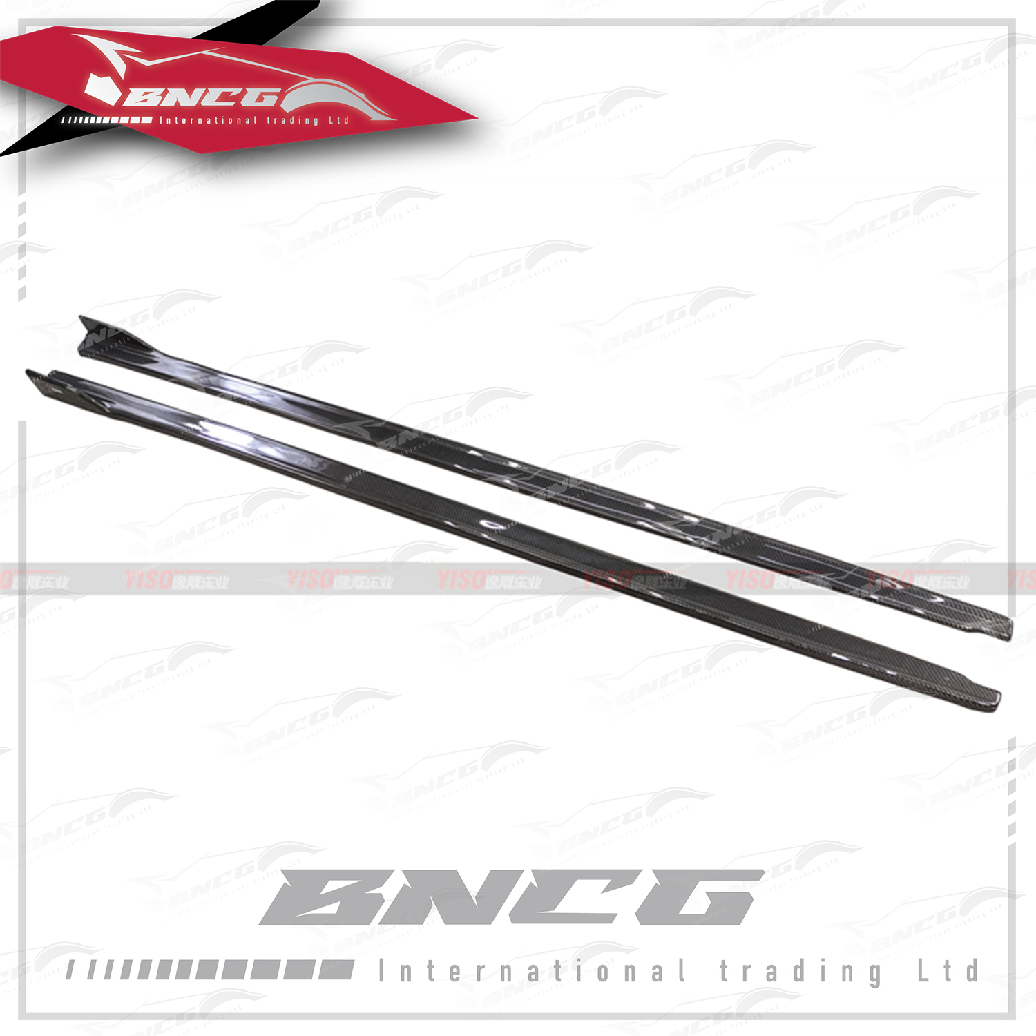 福斯 Volkswagen Golf 8 GTI 碳纖維 外觀件 空力套件 MAXTON款 側裙 側定風翼