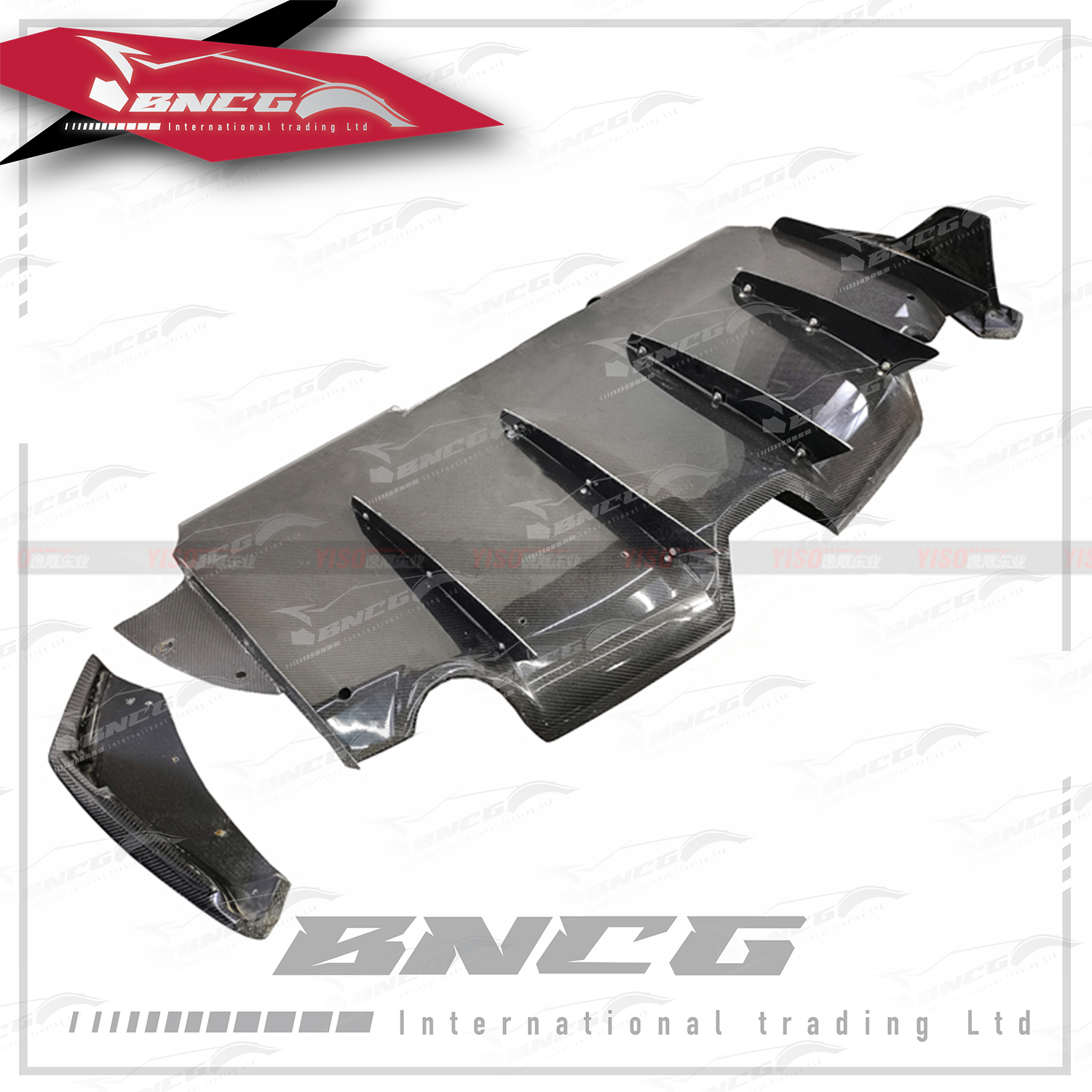 豐田 Toyota GR Supra A90 牛魔王 2019+年 乾碳纖維 外觀件 空力套件 VARIS款 後下巴 後導流