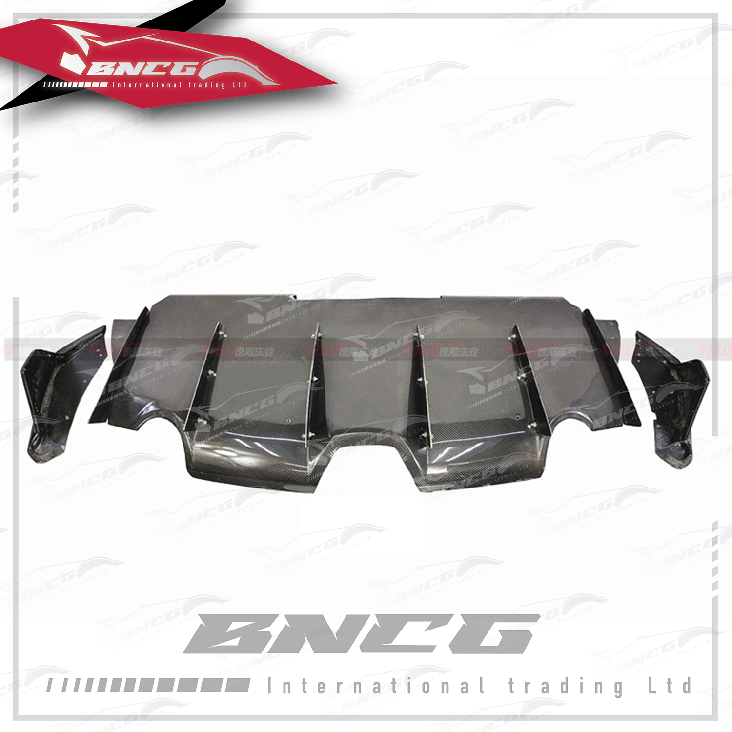 豐田 Toyota GR Supra A90 牛魔王 2019+年 乾碳纖維 外觀件 空力套件 VARIS款 後下巴 後導流