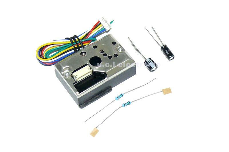 【UCI電子】(12-4) PM2.5 感測器 粉塵感測器 灰塵感測器 Sharp GP2Y1014AU0F SHARP