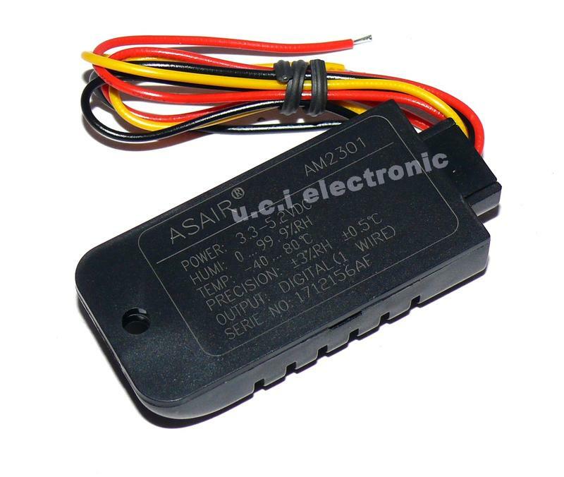 【UCI電子】(10-14) DHT21 / AM2301電容式數字溫濕度感測器 替代SHT10 SHT11