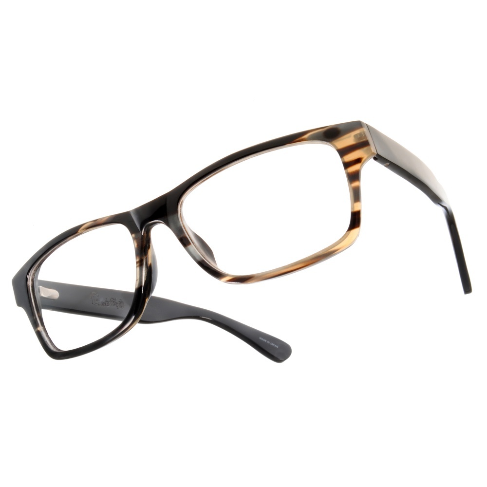 【Greek Myth牛角系列】GMZEUS (二色) 牛角系列-宙斯 方框光學眼鏡 #亞洲版高鼻墊