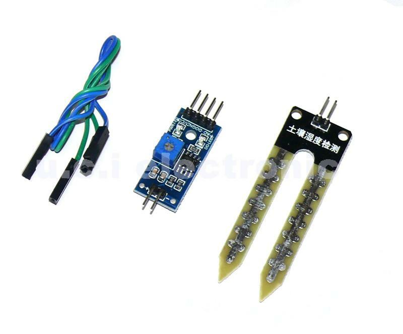【UCI電子】(3-2) 土壤濕度計檢測模塊土壤濕度傳感器 機器人智能小車