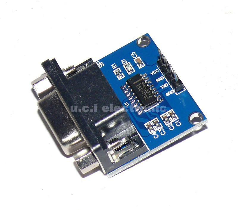 【UCI電子】(二H-3) 串口模塊 RS232轉TTL模塊 帶收發指示燈 232轉電平模塊