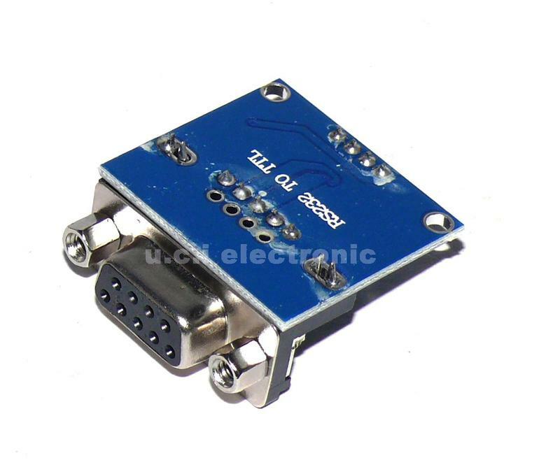【UCI電子】(二H-3) 串口模塊 RS232轉TTL模塊 帶收發指示燈 232轉電平模塊