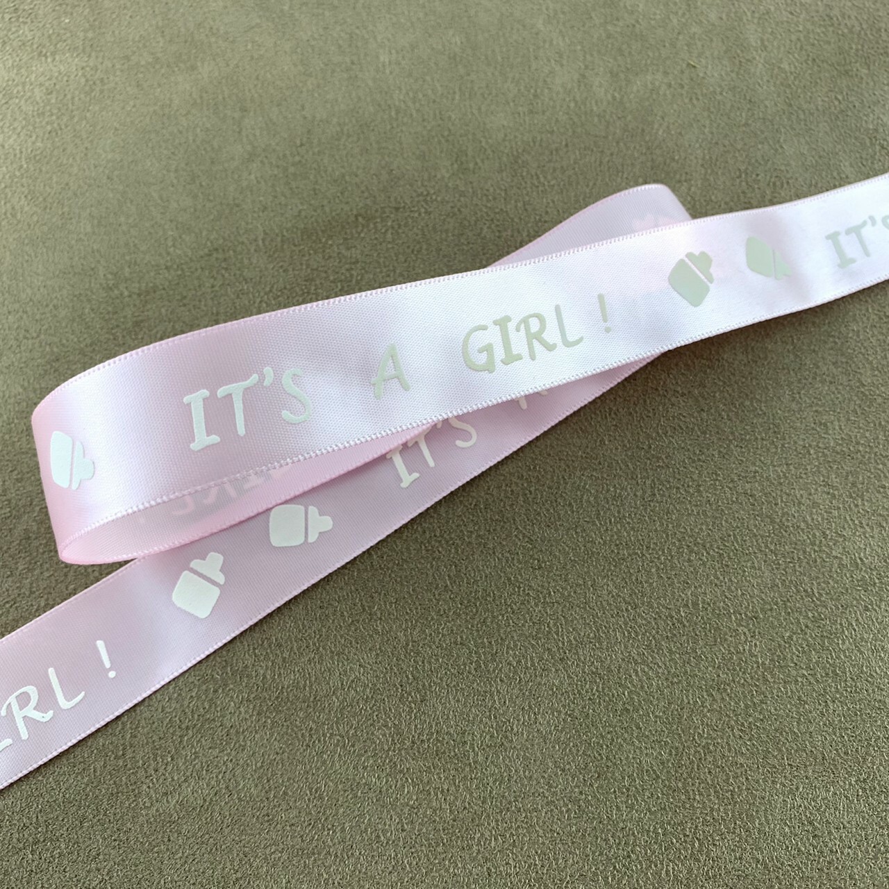 奶瓶女孩/緞面/22mm