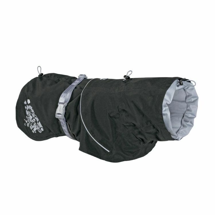 芬蘭 Hurtta - 經典Monsoon 防水風雨衣『夜幕黑』