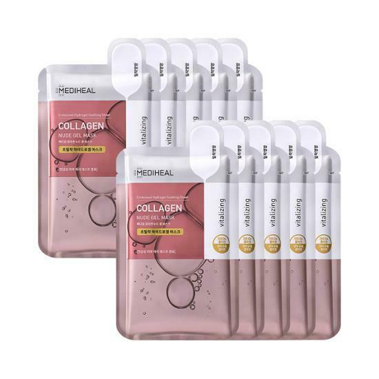 Mediheal Collagen Nude Gel Mask - Vitalizing [10PCS]