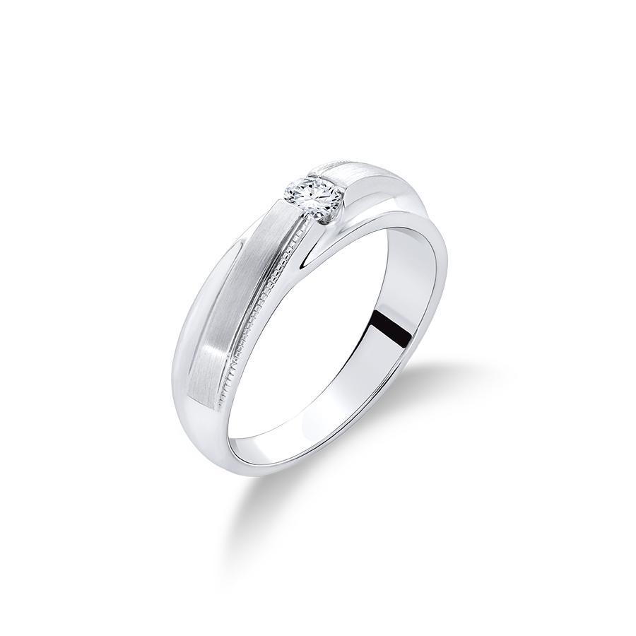 諾言 — 15分鑽石男戒