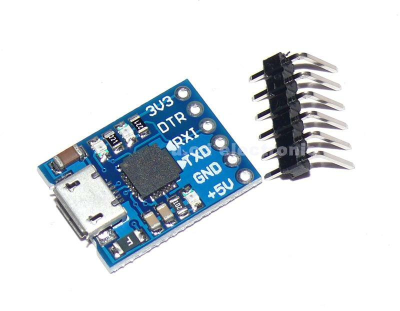 【UCI電子】(二H-3) Micro usb介面 CP2102模組 USB 轉TTL 轉串口 UART STC下載器