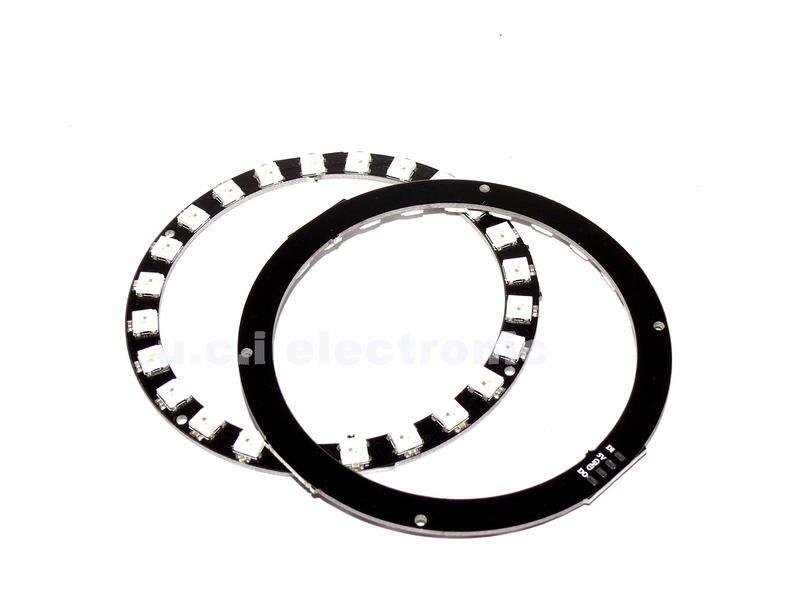 【UCI電子】(F-1) 24位 WS2812 5050 RGB LED 智能全彩RGB環開發板 WS2812B 一個