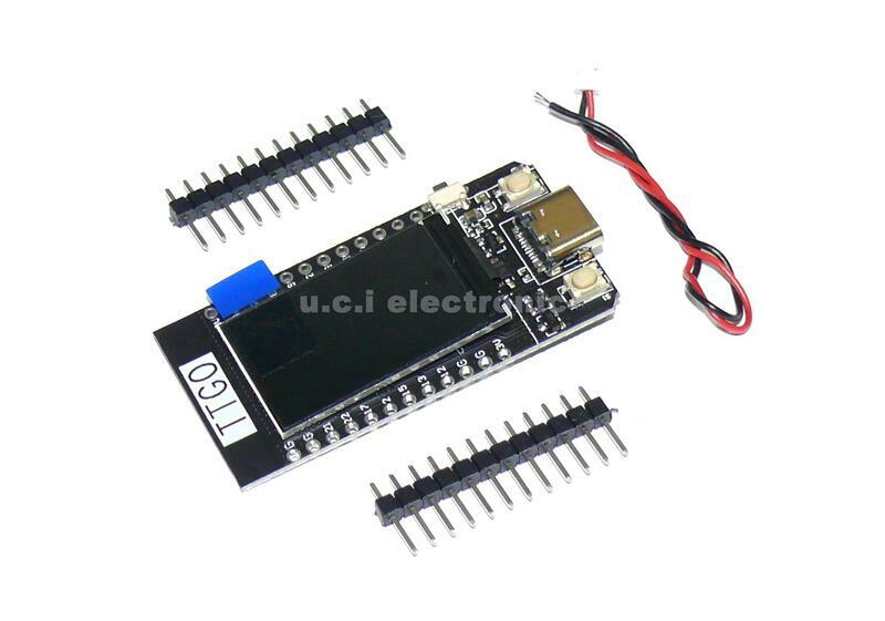 【UCI電子】(二S-1)  TTGO T-Display ESP32WiFi藍牙模組1.14英寸LCD開發板