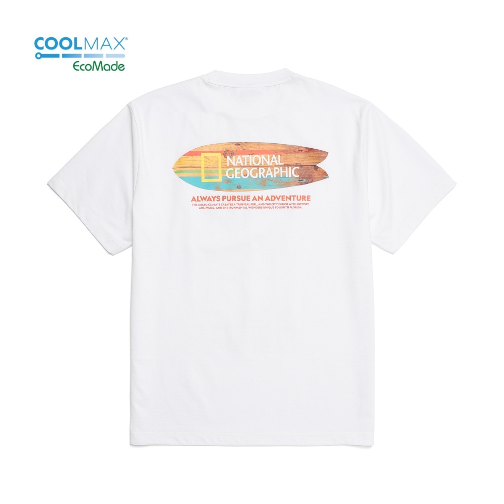 CROW Coolmax Graphic Short Sleeve Tee - WHITE