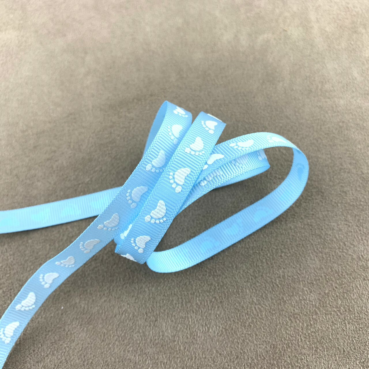 經典寶寶小腳印/羅紋/10mm