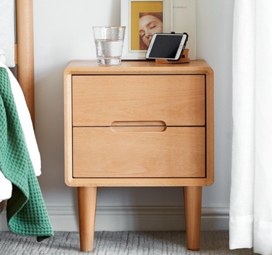 米諾實木床頭櫃C款 MNO-G4023