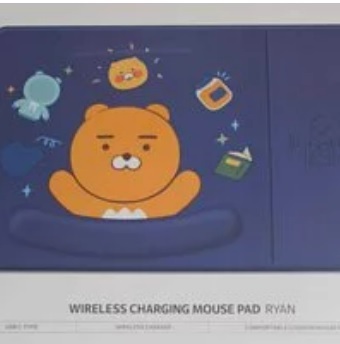 [S] KAKAO FRIENDS RYAN WIRELESS CHARGING MOUSE PAD, 8809814924081 (SKK13)