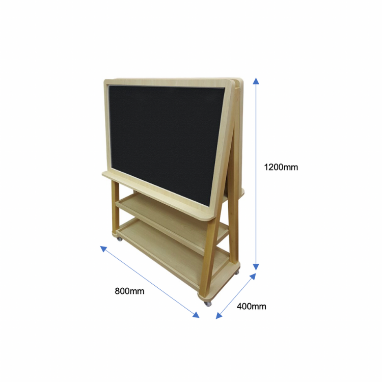 Mobile Blackboard (Double Sided Easel), Deluxe
