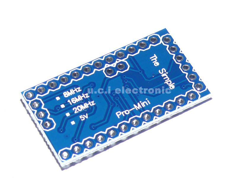 【UCI電子】(6-1) 新款 pro mini 改進版 ATMEGA328P 5V/16M電子積木