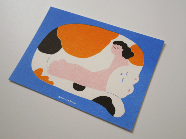 miii｜明信片｜三花