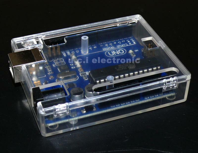 【UCI電子】(F-3) UNO R3 開發版壓克力外殼 Arduino 全相容