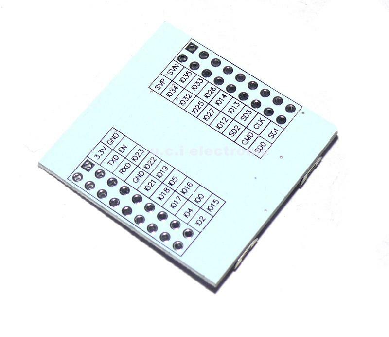 【UCI電子】(6-3)ESP-32S配套轉接板 轉接板