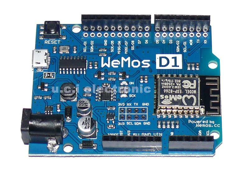 【UCI電子】(6-10) 升級版 WeMos D1 R2 WiFi UNO 開發板 Arduino 全相容
