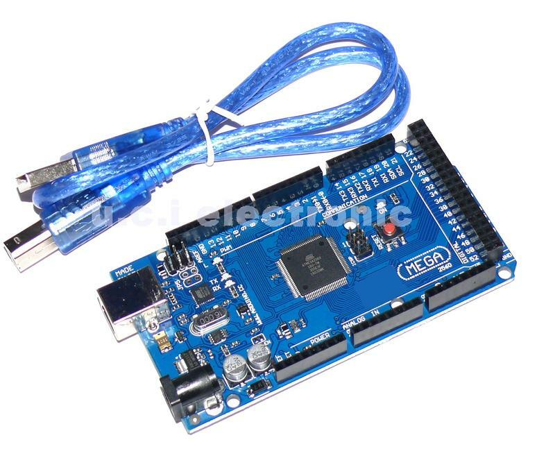 【UCI電子】(6-9)Arduino 全相容 MEGA2560 R3 開發板 ，ATMEGA16U2-MU 2560