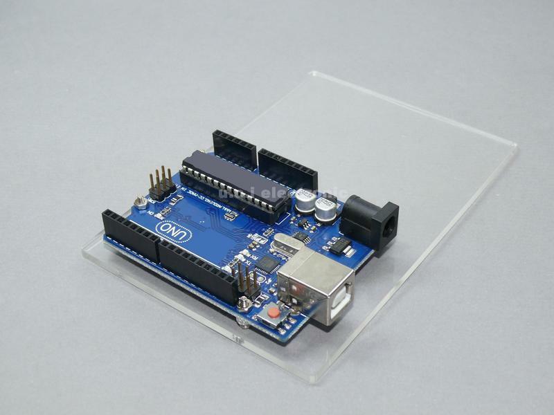 【UCI電子】(9-3) 底板 升級款 保護殼底座實驗平臺UNO Leonardo 適用