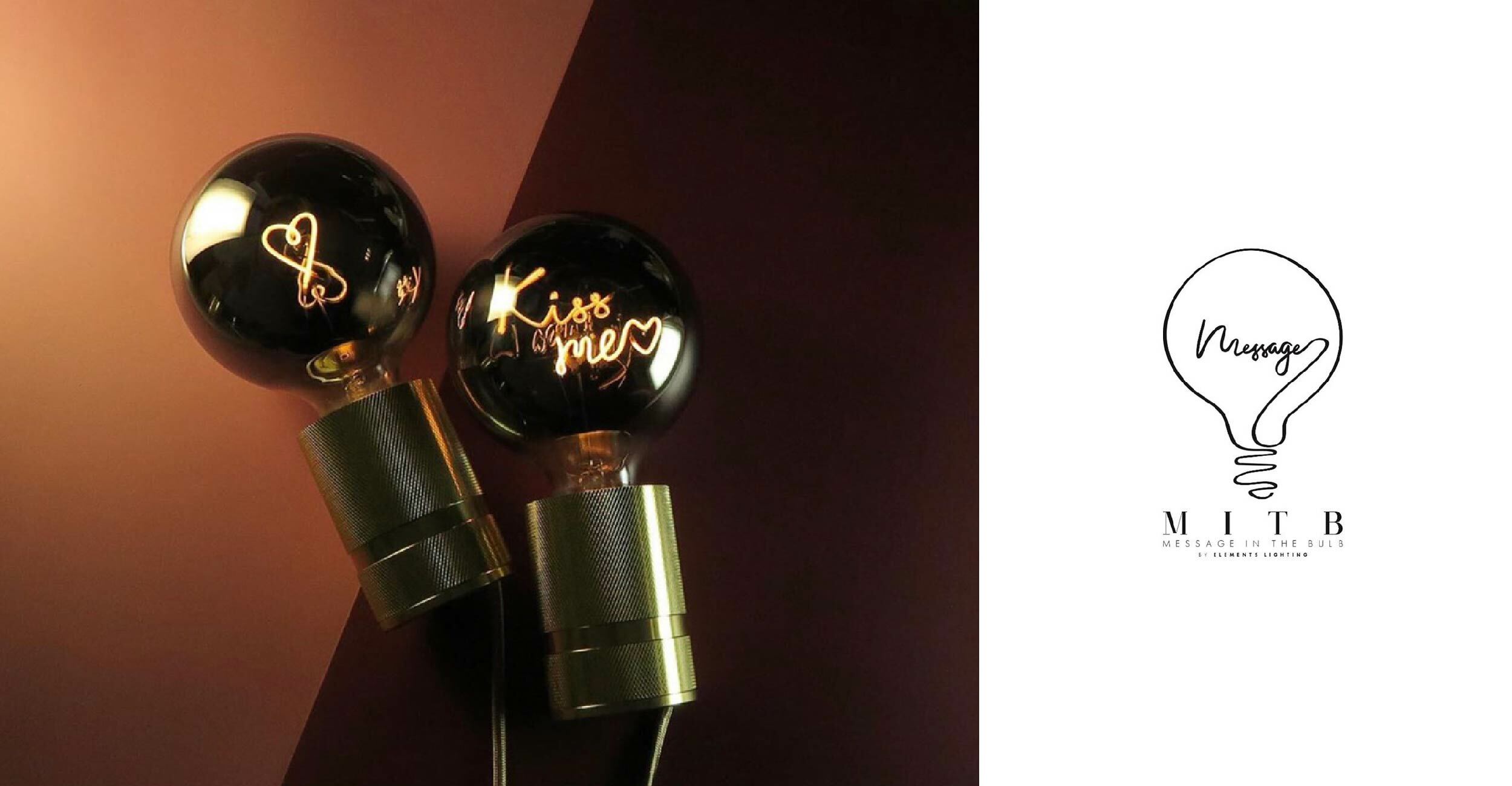 MITB 字母造型LED燈泡