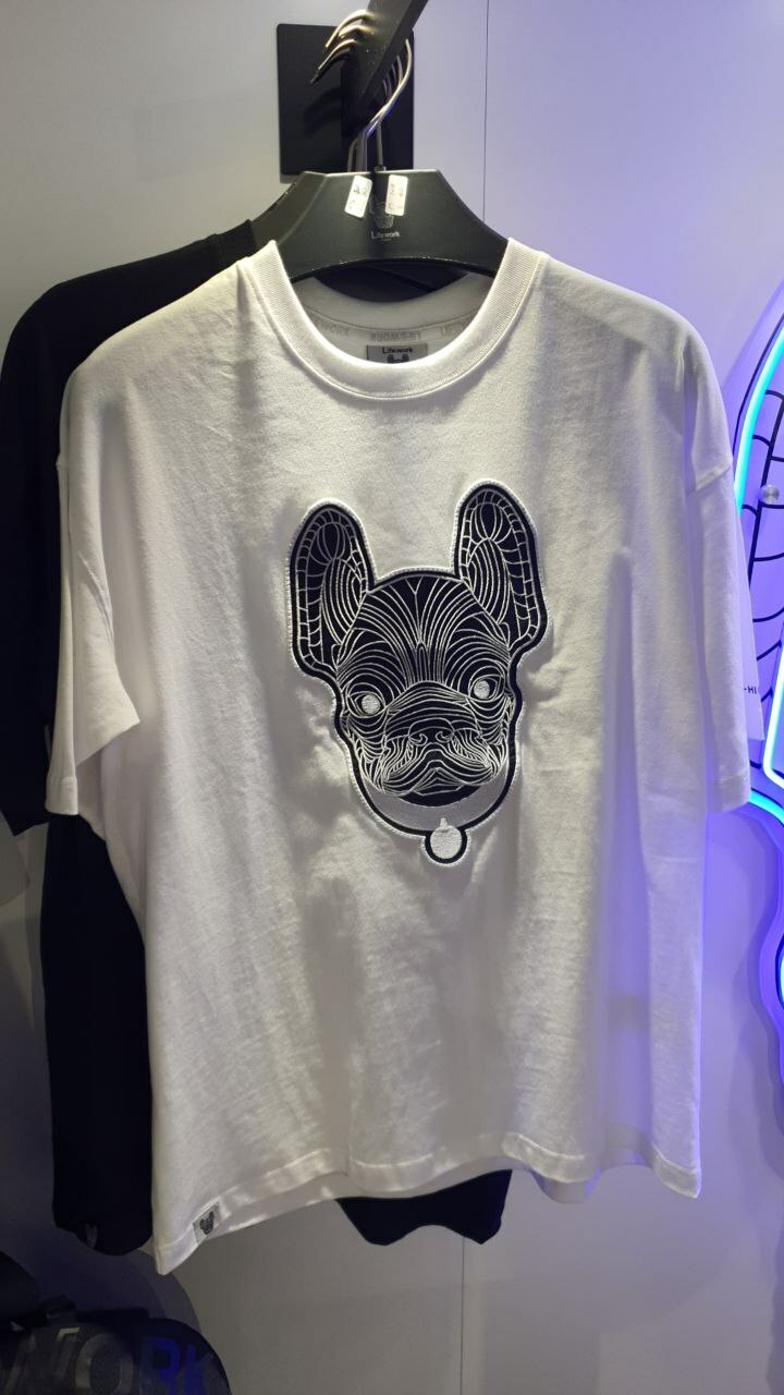 [S] LIFEWORK RADOK BIG WAPPEN SHORT SLEEVE T-SHIRT, WHITE, LW225TS95000 (SLW86)