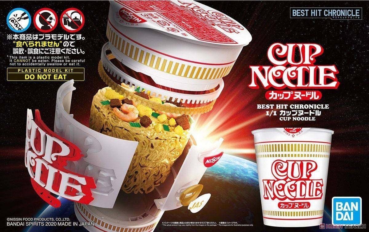 BANDAI BEST HIT CHRONICLE Nissin Cup Noodles 1:1 Model Collection