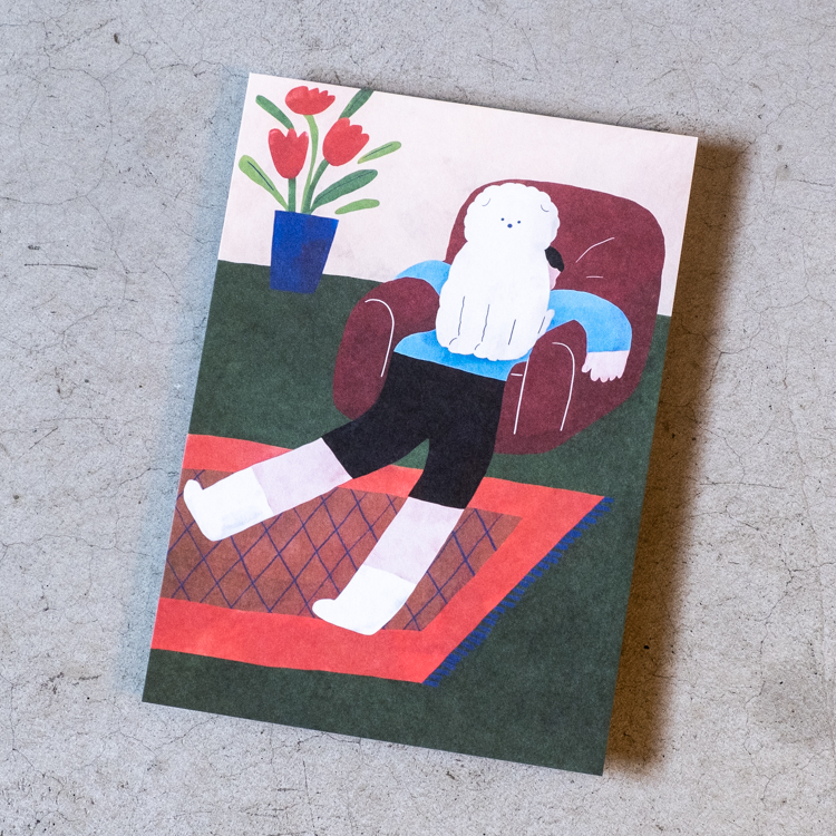 miii｜A4海報｜甜蜜的負擔