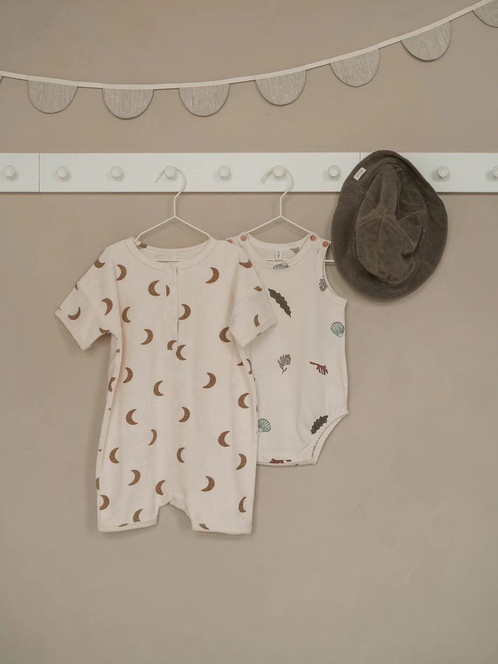 Organic Zoo - Gold Midnight Terry Beach Romper