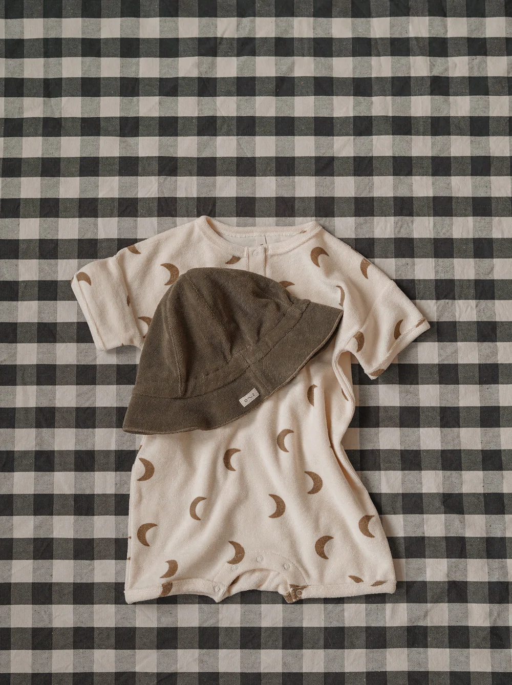 Organic Zoo - Gold Midnight Terry Beach Romper