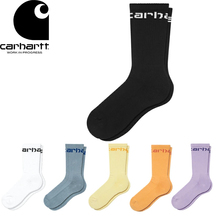 2021AW 2022SS Carhartt Socks I029422 文字 LOGO 穿搭 搭配 長襪