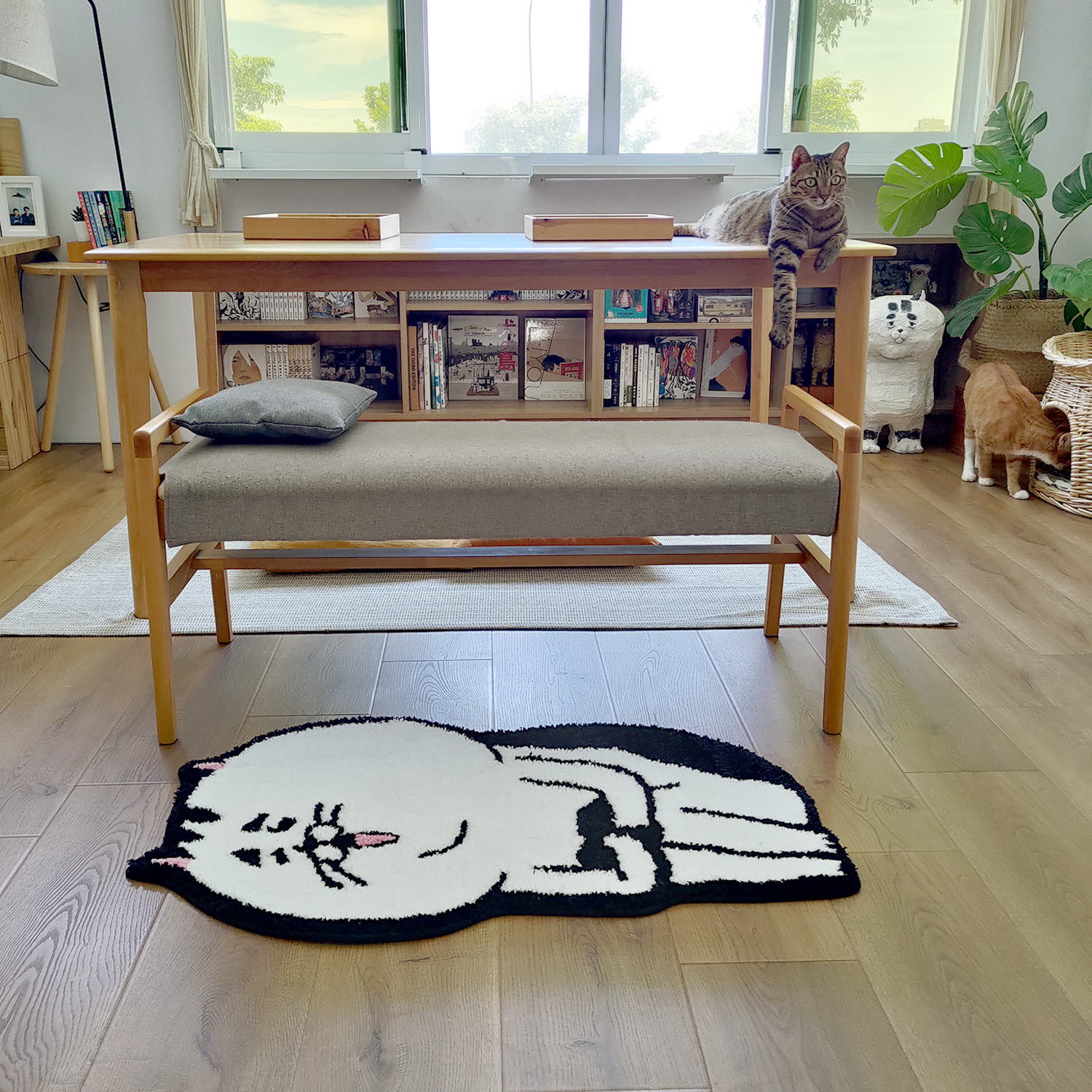 【ehcat貓室友】老背少植絨地毯