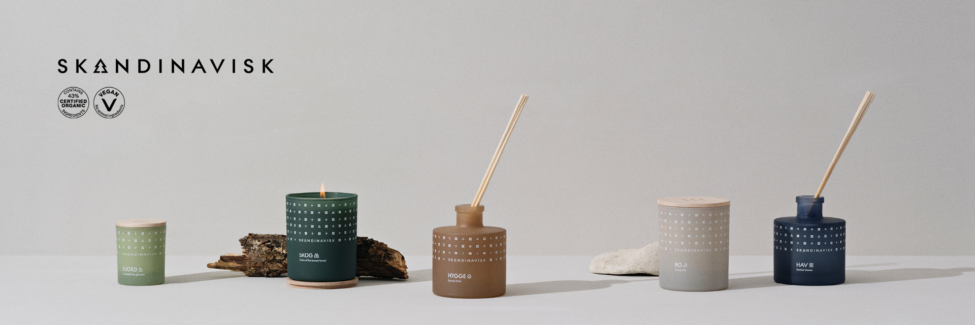 skandinavisk北歐香氛來自丹麥，為植物系天然香氛蠟燭品牌