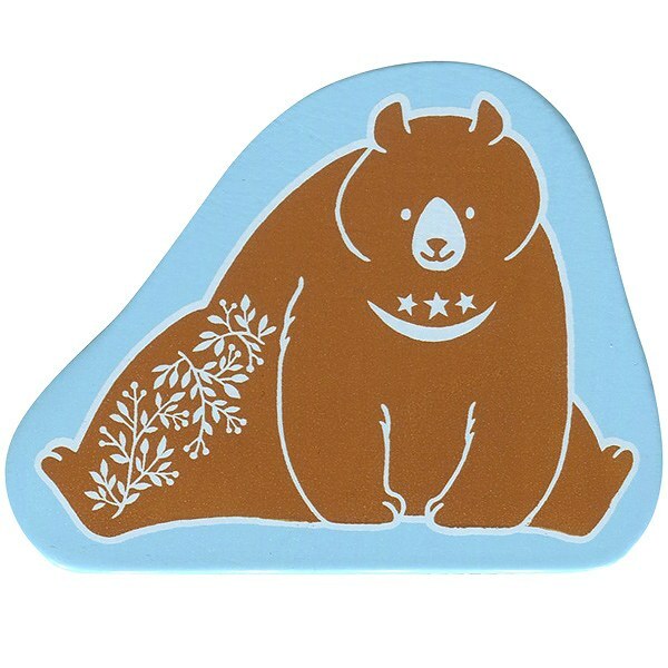 熊 田口奈津子聯名 動物印章｜日本KODOMO NO KAO