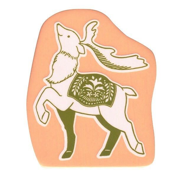 馴鹿 田口奈津子聯名 動物印章｜日本KODOMO NO KAO