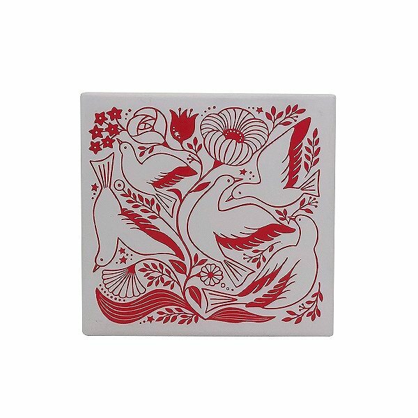 花與鳥 田口奈津子聯名 木製印章｜日本KODOMO NO KAO