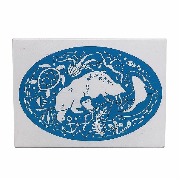 海洋動物 田口奈津子聯名 木製印章｜日本KODOMO NO KAO