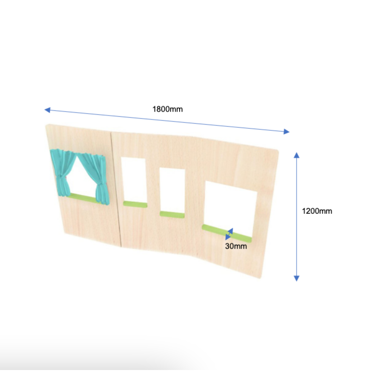 3 Sided Panel Partition