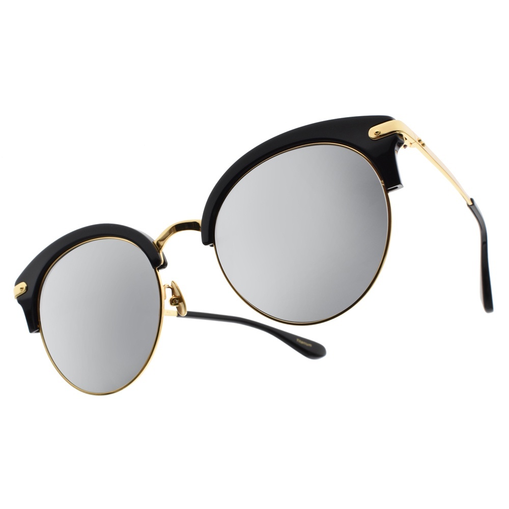 【NINE ACCORD】CARDINAL-CO C02 韓系眉型圓框太陽眼鏡 (水銀鏡片)