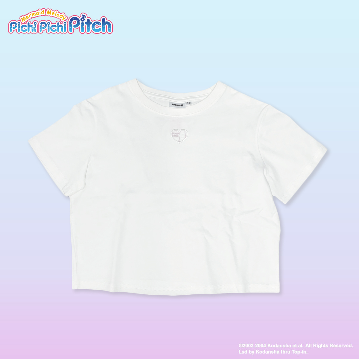 真珠美人魚-短袖T-shirt-愛心鏤空貝殼款