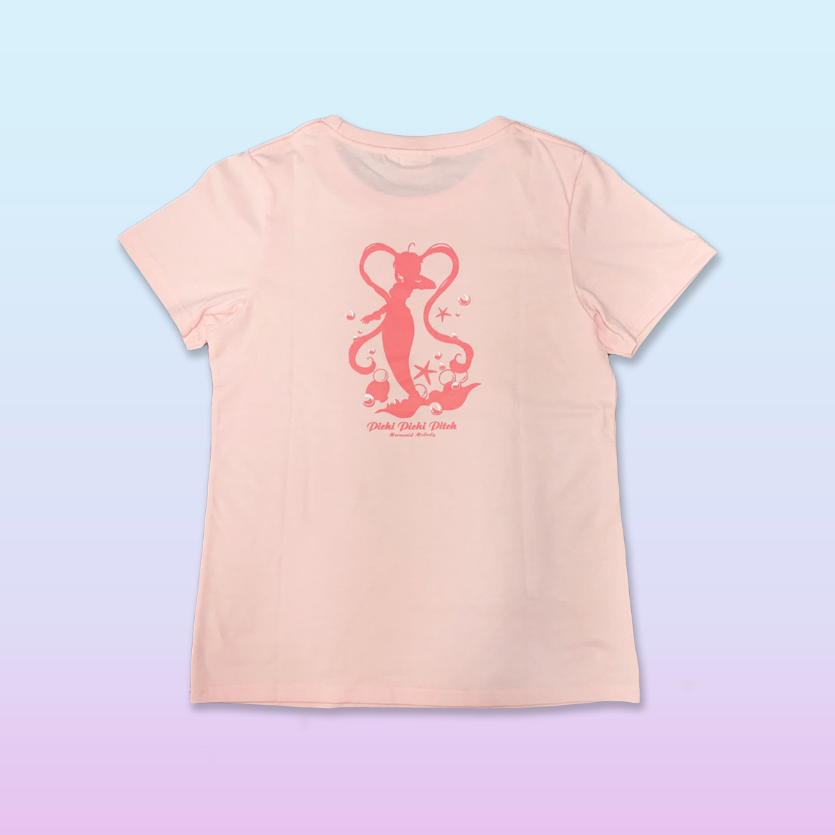 真珠美人魚-短袖T-shirt-露亞剪影款