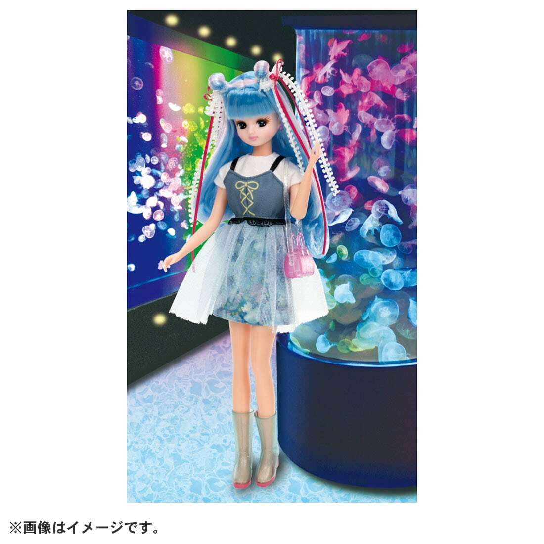 Takara Tomy LC Licca Doll - Float Jellyfish 莉卡娃娃